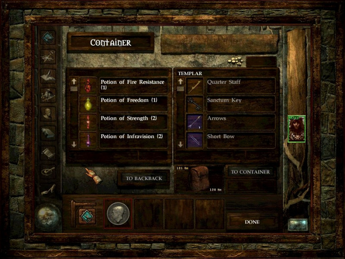 Скриншот из игры Icewind Dale: Heart Of Winter