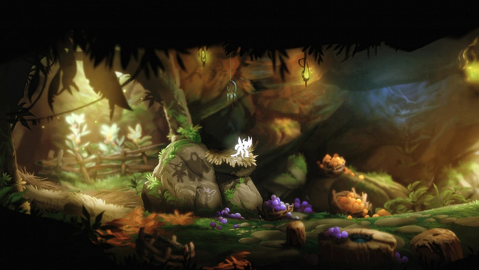 Скриншот из игры Ori and The Blind Forest