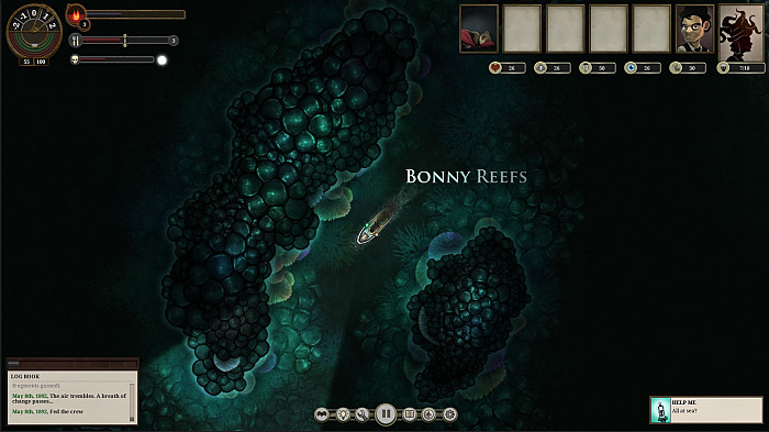 Скриншот из игры Sunless Sea