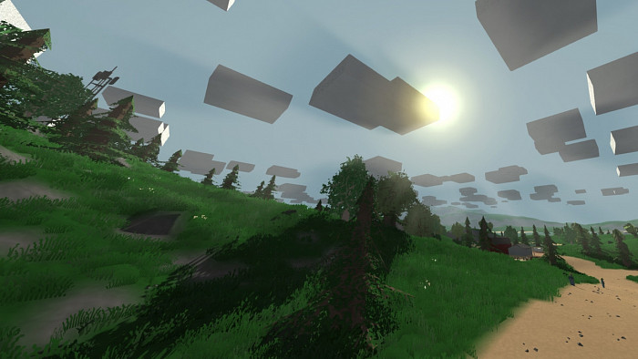 Скриншот из игры Unturned