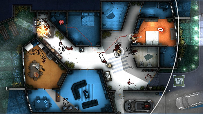 Скриншот из игры Door Kickers