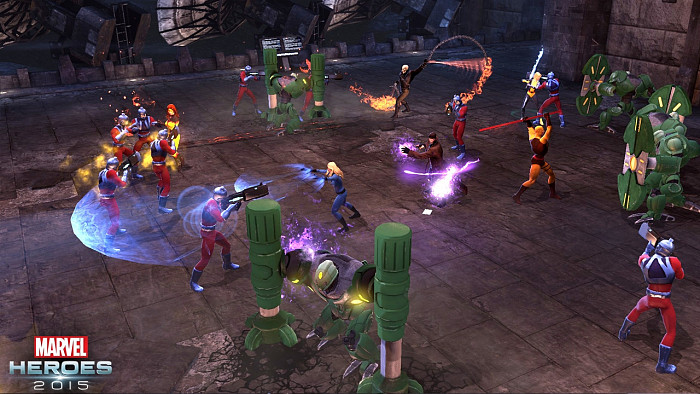 Скриншот из игры Marvel Heroes 2015