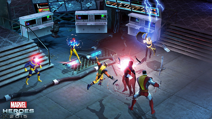 Скриншот из игры Marvel Heroes 2015