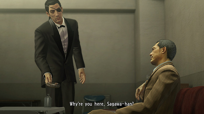 Скриншот из игры Yakuza 0