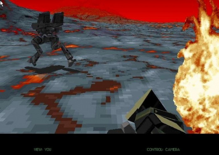 Скриншот из игры EarthSiege 2