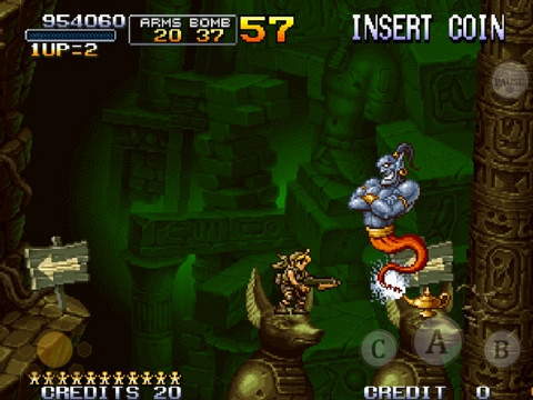 Скриншот из игры Metal Slug X