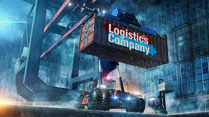 Скриншот из игры Logistics Company