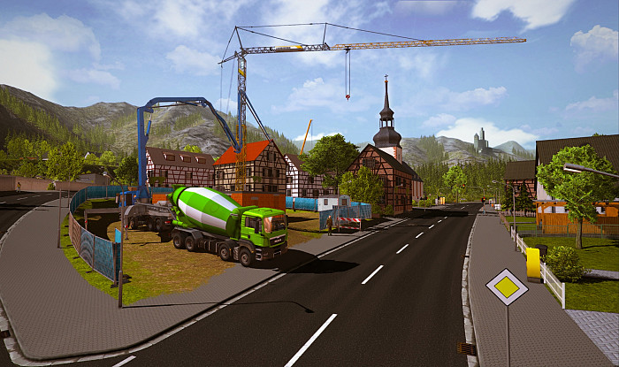 Скриншот из игры Construction Simulator 2015