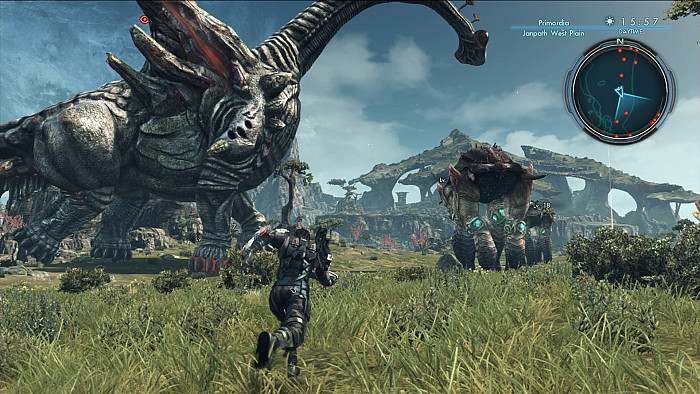 Скриншот из игры Xenoblade Chronicles X