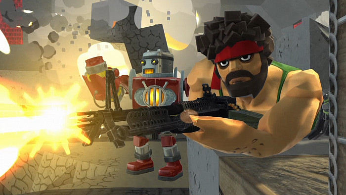 Скриншот из игры Block N Load