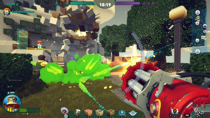 Скриншот из игры Block N Load