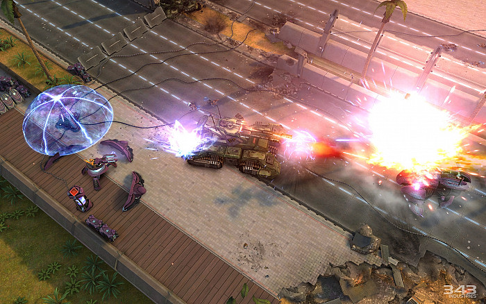 Скриншот из игры Halo: Spartan Strike