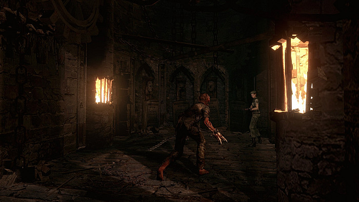 Скриншот из игры Resident Evil HD Remaster