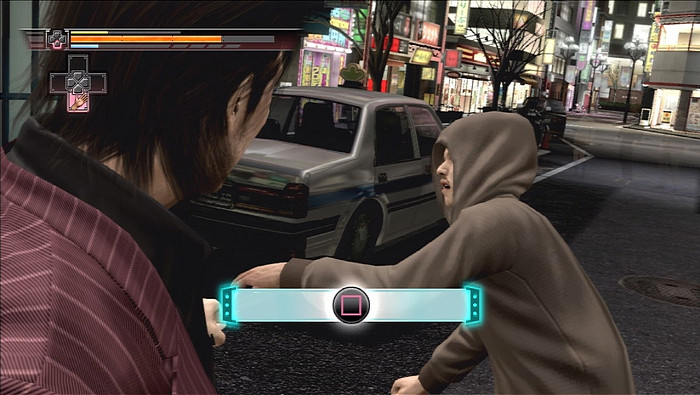 Скриншот из игры Yakuza 4