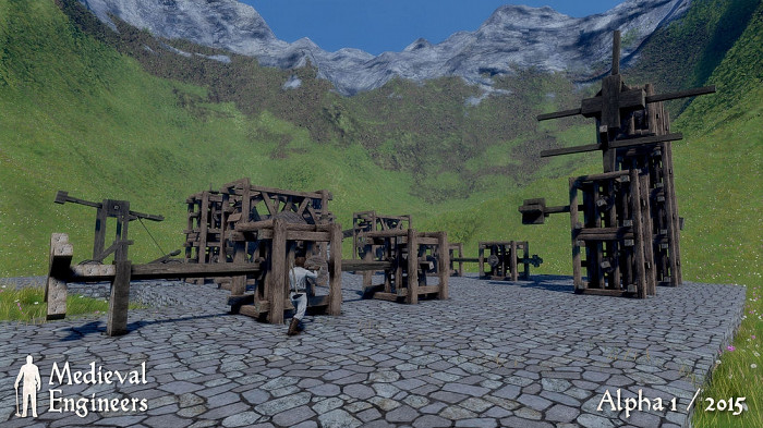 Скриншот из игры Medieval Engineers