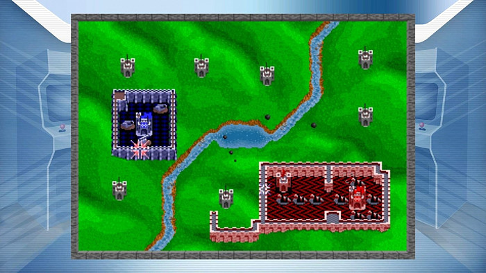 Скриншот из игры Rampart