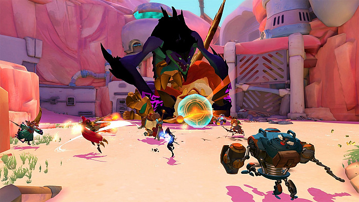 Скриншот из игры Gigantic