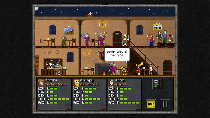 Скриншот из игры Pixel Heroes: Byte & Magic