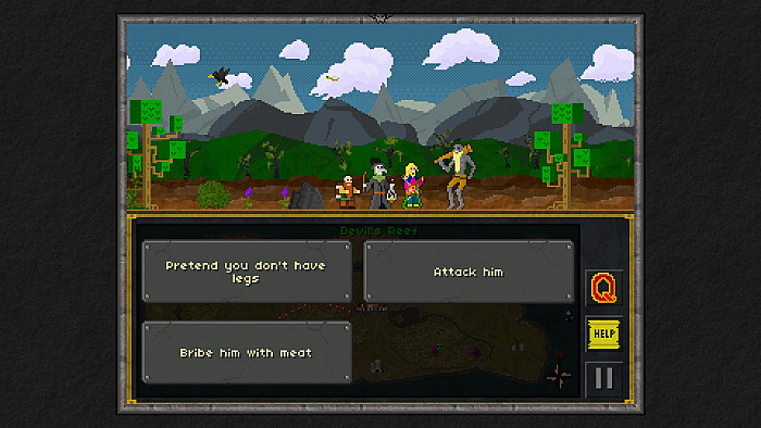 Скриншот из игры Pixel Heroes: Byte & Magic