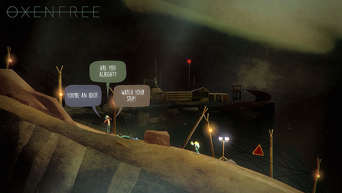 Скриншот из игры Oxenfree