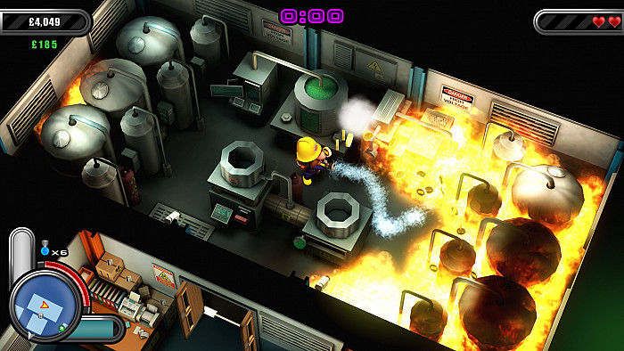 Скриншот из игры Flame Over