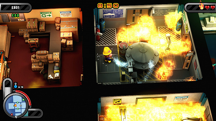Скриншот из игры Flame Over