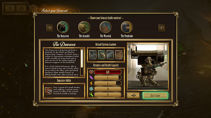 Скриншот из игры Ironcast