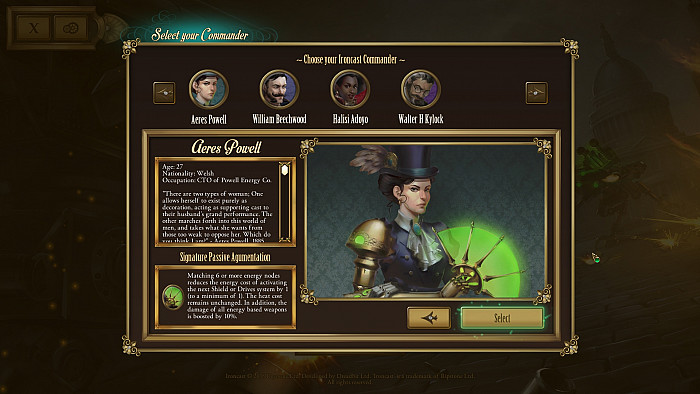 Скриншот из игры Ironcast