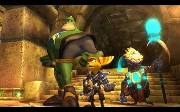 Скриншот из игры Ratchet and Clank: A Crack in Time