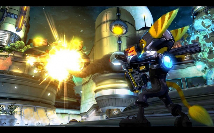 Скриншот из игры Ratchet and Clank: A Crack in Time