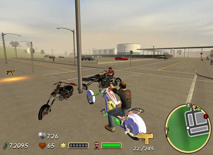 Скриншот из игры Outlaw Chopper