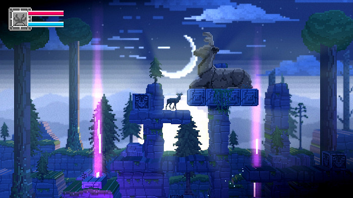 Скриншот из игры Deer God, The