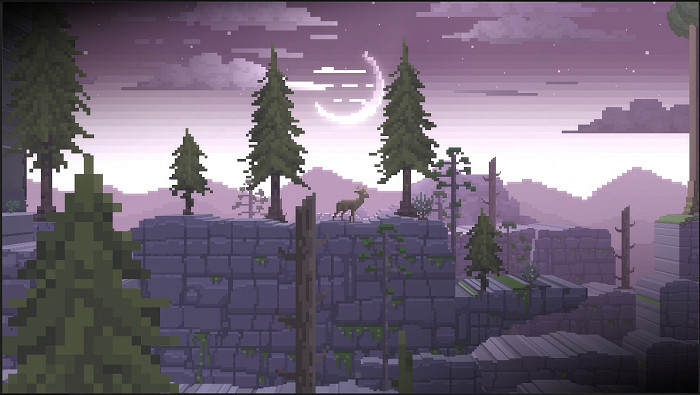 Скриншот из игры Deer God, The