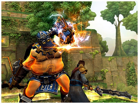 Скриншот из игры Stormblades