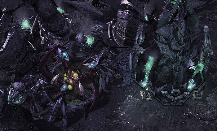 Скриншот из игры StarCraft 2: Legacy of the Void