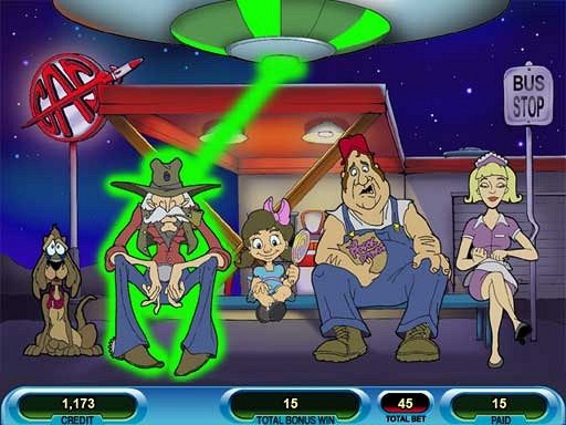 Скриншот из игры IGT Slots: Little Green Men