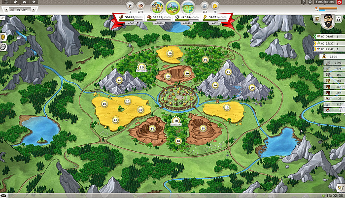 Скриншот из игры Travian: Kingdoms