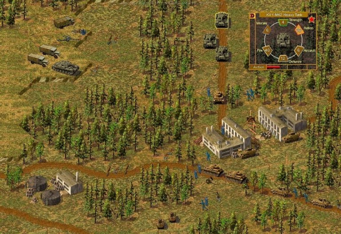 Скриншот из игры East Front
