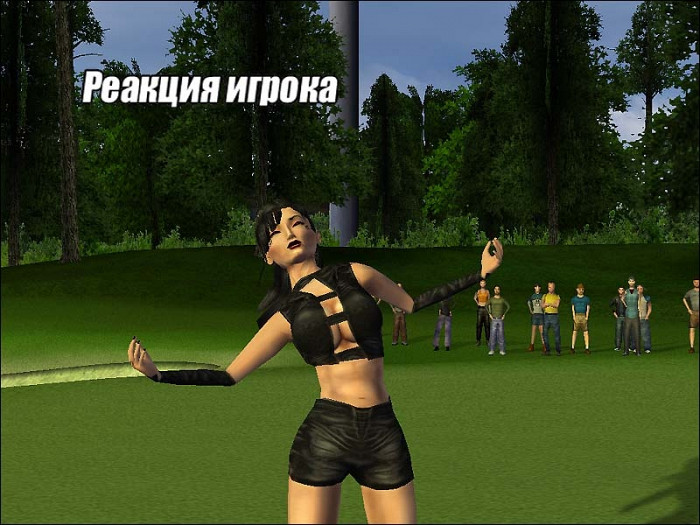 Скриншот из игры Outlaw Golf