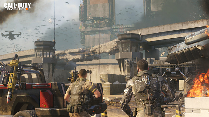 Скриншот из игры Call of Duty: Black Ops 3