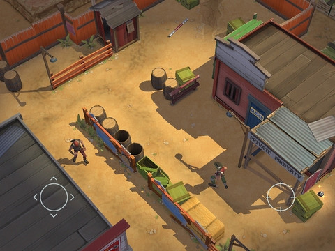 Скриншот из игры Space Marshals