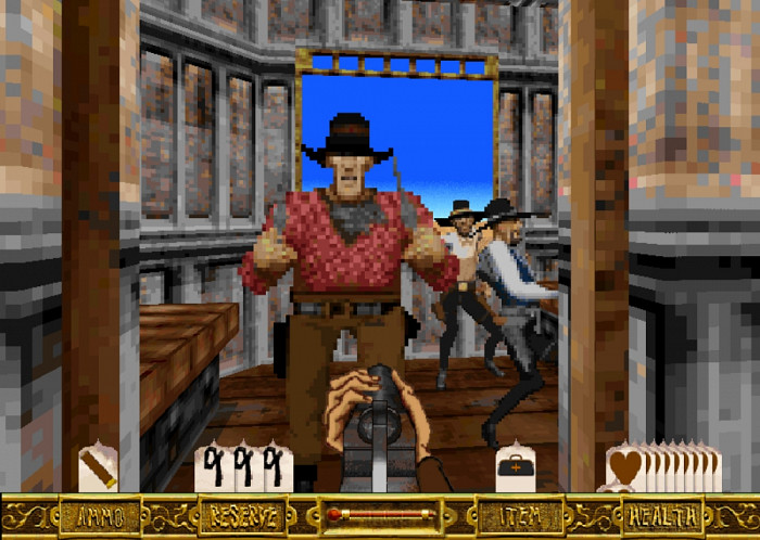 Скриншот из игры Outlaws