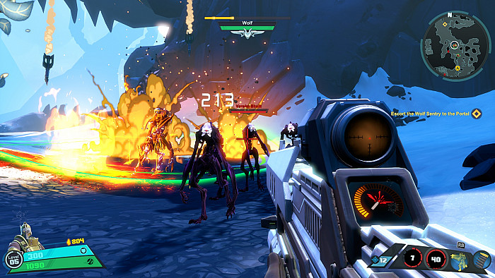 Скриншот из игры Battleborn
