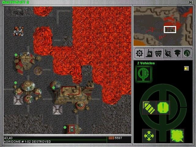 Скриншот из игры Outpost 2: Divided Destiny