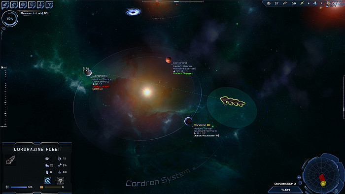 Скриншот из игры StarDrive 2