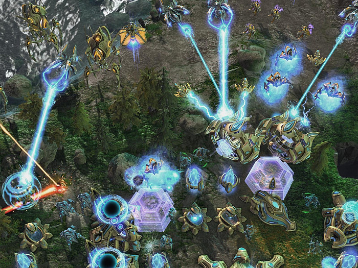 Скриншот из игры StarCraft 2: Wings of Liberty