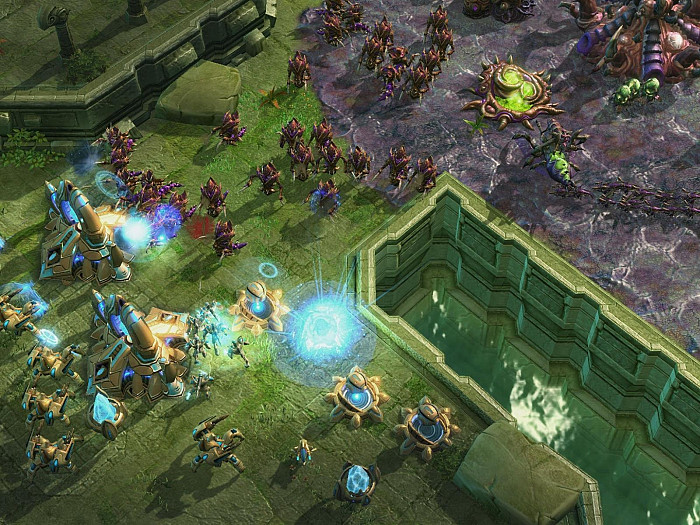 Скриншот из игры StarCraft 2: Wings of Liberty