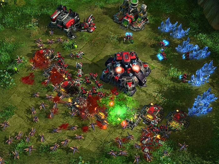 Скриншот из игры StarCraft 2: Wings of Liberty