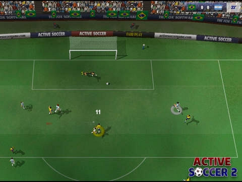 Скриншот из игры Active Soccer 2