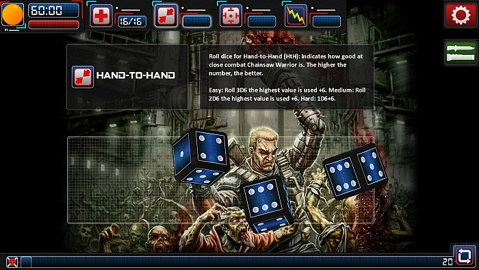 Скриншот из игры Chainsaw Warrior